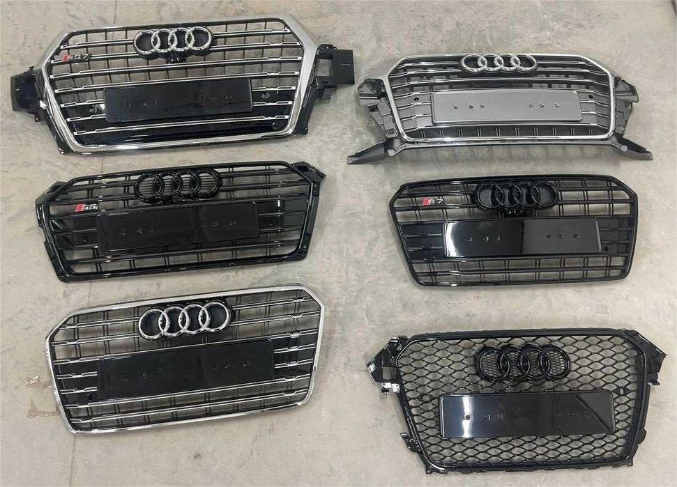 Надійний abs-пластик! Решітки ауді, решетки audi, решотки ауди