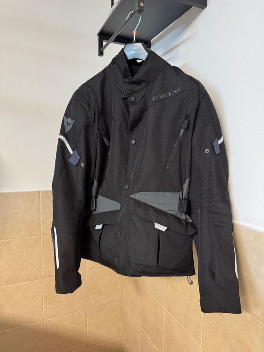 Casaco de mota Dainese Tempest 3 D-Dry Black/Black/Ebony (tam. 52)