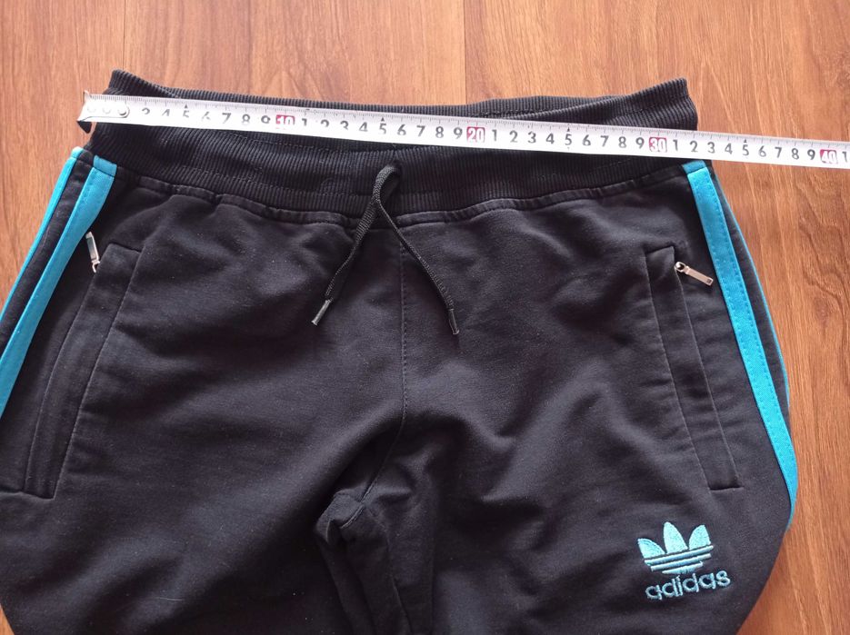Adidas spodnie damskie rybaczki r.S