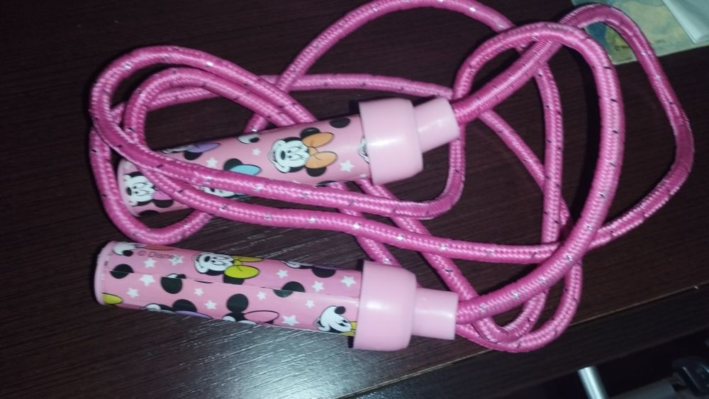 Брелок серце косметика скакалка