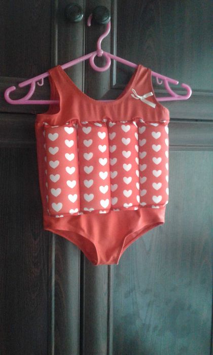 Детский купальник-поплавок с пенопластовыми вставками  р. 90