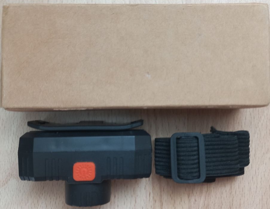 Latarka lampka czołówka USB Akumulator