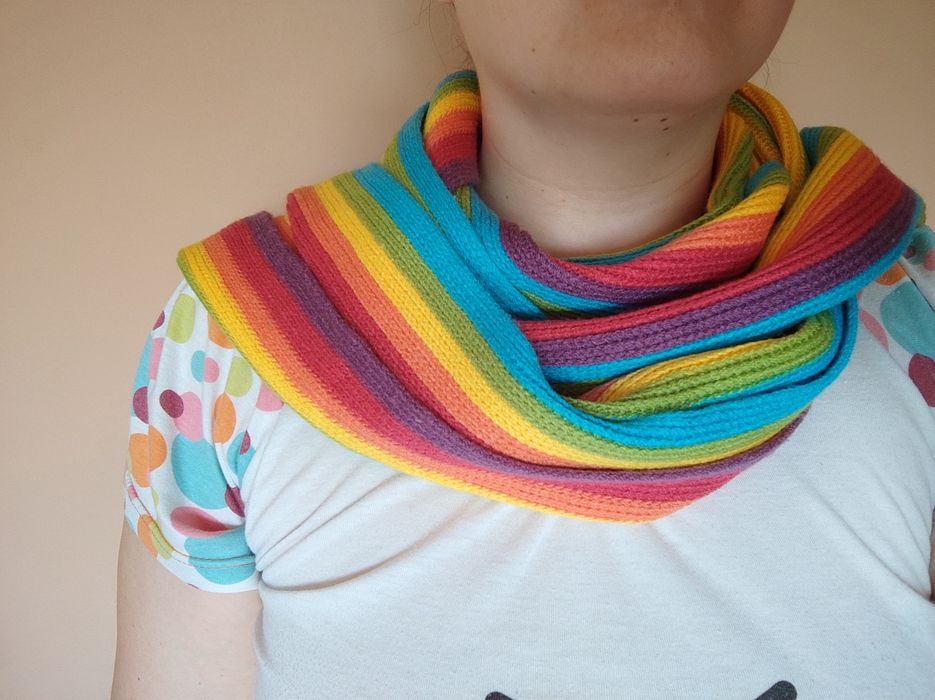 Cachecol Arco-Íris64750960875522121