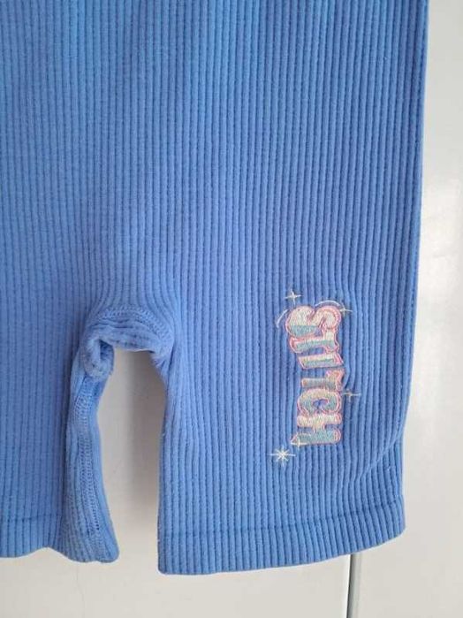 Nowość 2026:) prążkowany kombinezon Stitch roz 122
