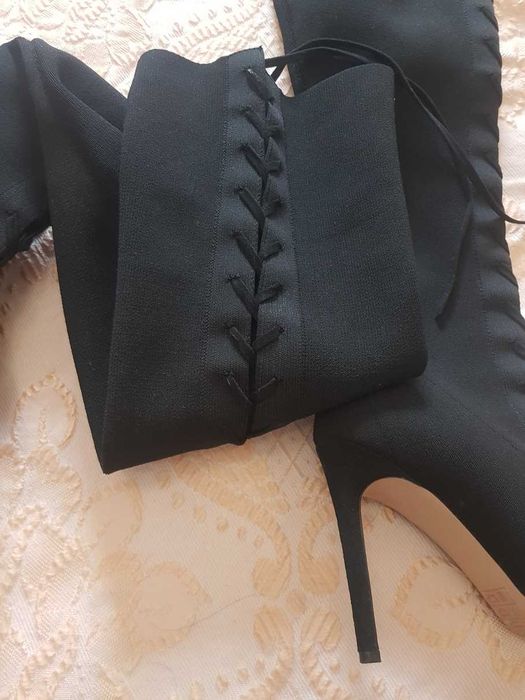 botas pretas altas aldo (oportunidade)