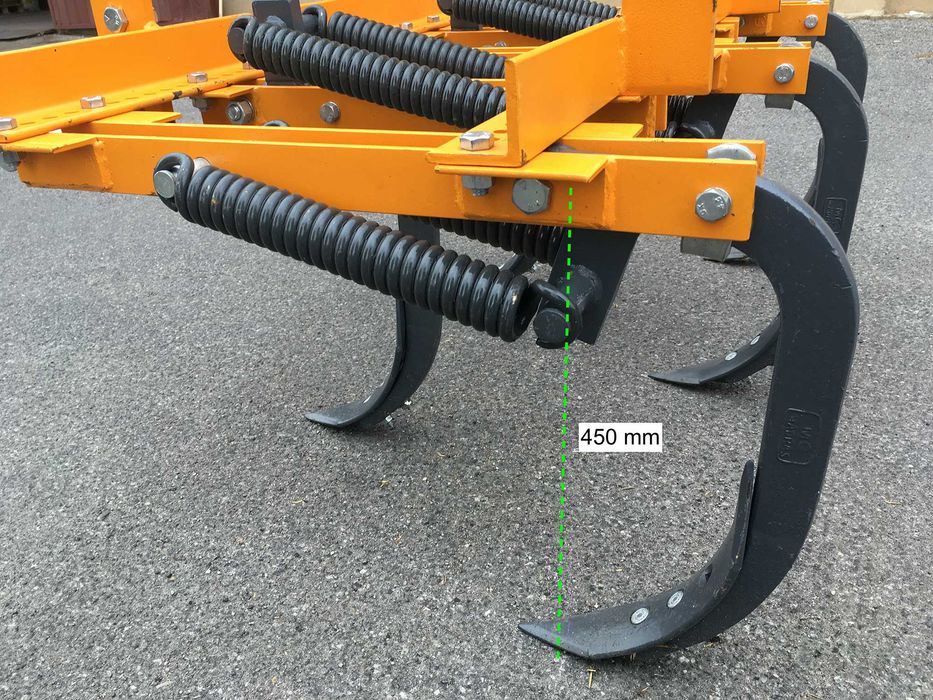 Escarificador/Cultivador 5 Dentes com Molas-DE-120 -1.2mt ENVIO GRÁTIS