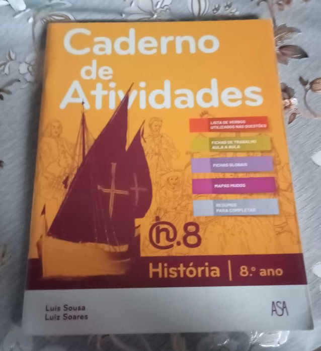 Cadernos de atividades/fichas 8° ano