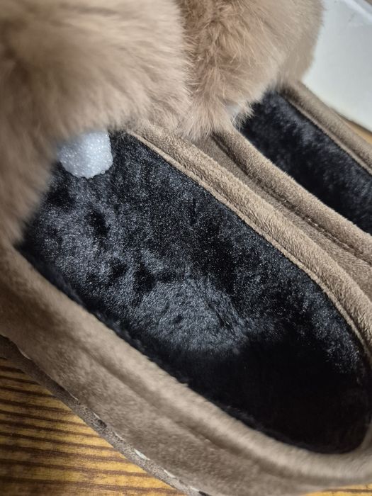 Женские меховые тапочки, туфли-мокасины, лоферы, слипоны, "авто-леди"