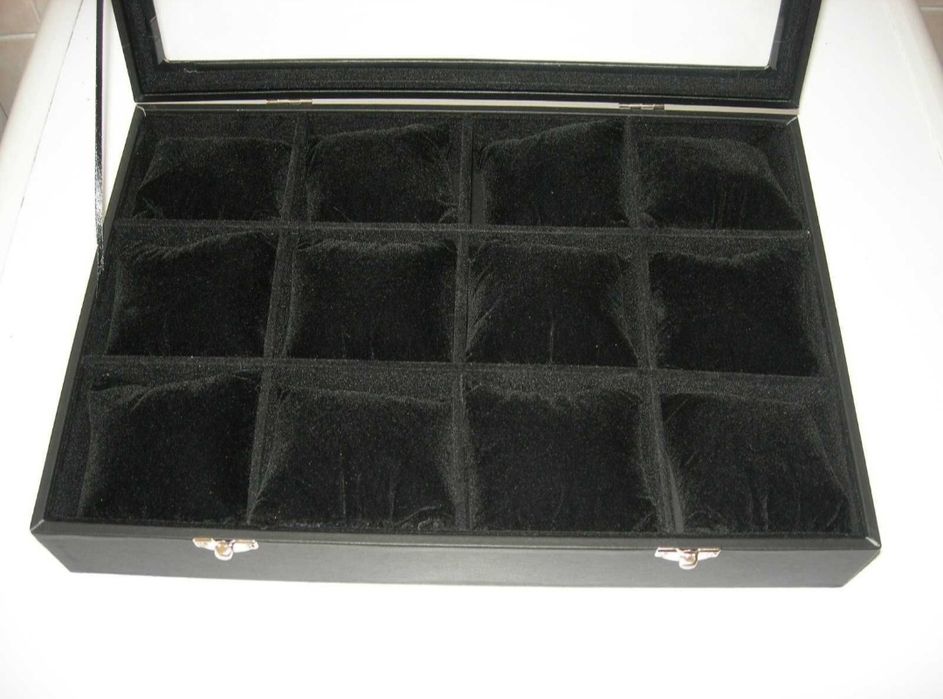 Caixa Guarda 12 Relógios Seiko Omega Cauny Breitling Tissot Oris Iwc