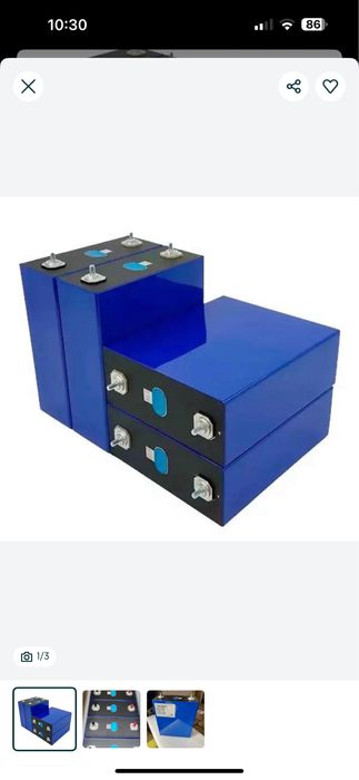 LiFePO4 комірки EVE 280Ah (LF280K) Оригінальні, Grade А, нові. л