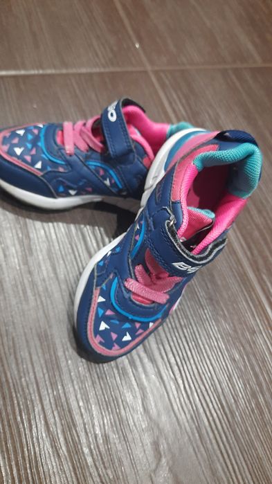 Bejo 26 adidasy sneakersy granatowy różowy buciki sportowe