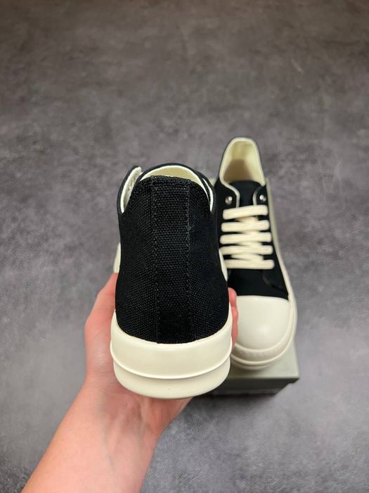 [БЕЗ ПРЕДОПЛАТ] Rick Owens Ramones Black White рікі рики рик овенс рік овенс рамоні рамоні рамоны