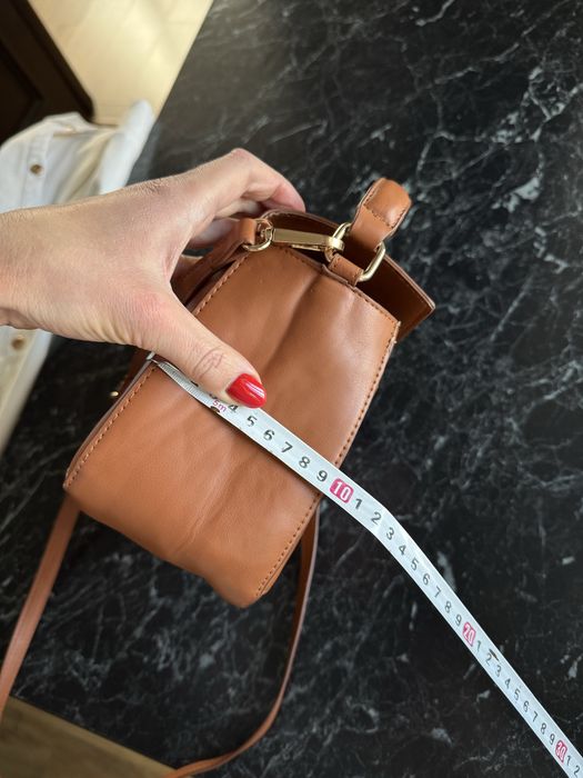 Сумка винтажная коричневая мессенджер стильная через плечо