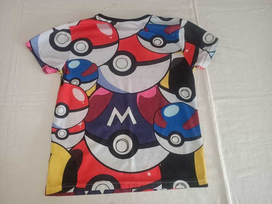 T-Shirt, Koszulki Pokemon, Sonic, Psi Patrol, Spiderman (Rozmiar 134)