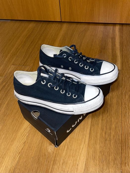 Converse Allstar Plataforma Pretos