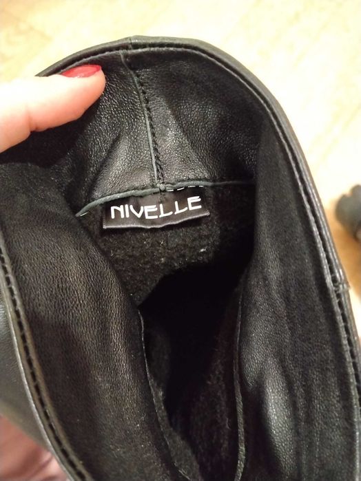 Продам ботфорти шкіряні