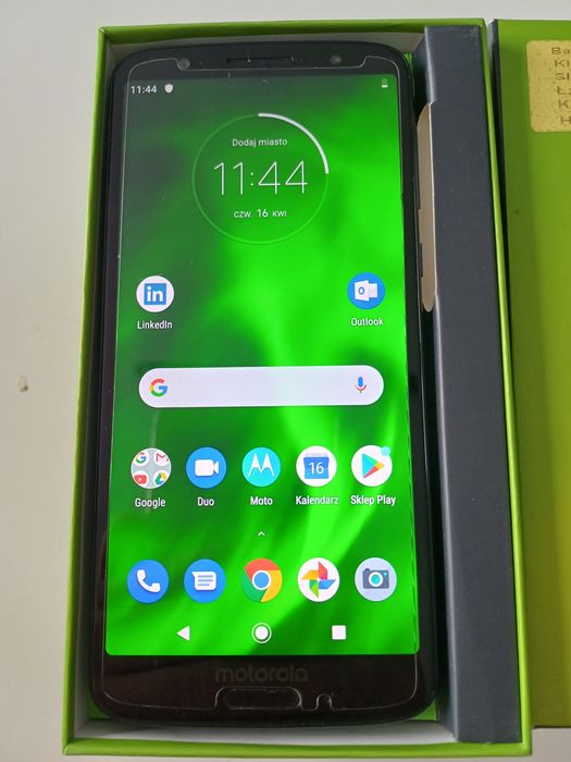Motorola Moto G6 3GB/32GB – Deep Indigo, sprawny, NFC, Dual SIM