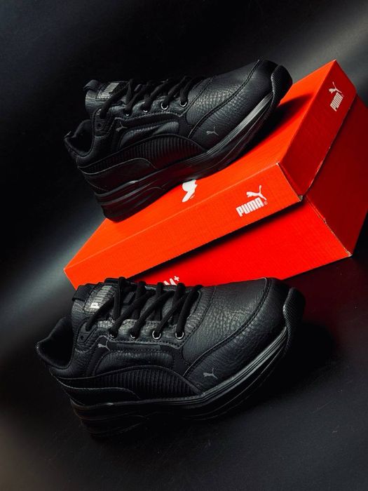 Кроссовки кожаные на каждый день Puma / большой выбор размеров 35-50