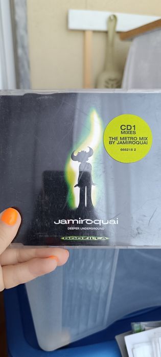 CD Jamiroquai Godzilla. Usado
