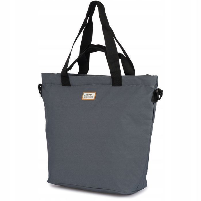 Torebka damska materiałowa shopperka lekka duża A4 na ramię torba nowa