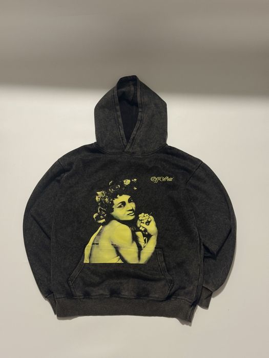 Худі Off-White темно сірого кольору М розмір