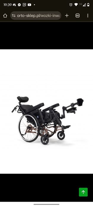 Wózek inwalidzki specjalny multipozycyjny INOVYS 2 EVO Vermeiren