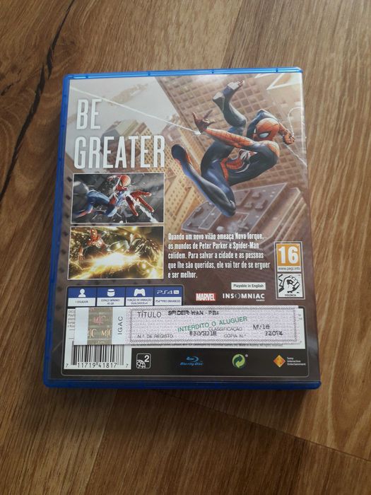 Spider-man para PS4
