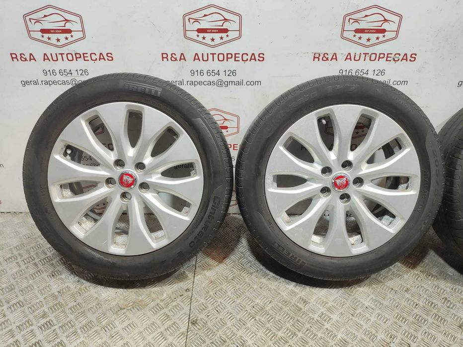 Conjunto Jantes R17 Aerodynamic Jaguar XE X760 de 2015 a 2020 Original