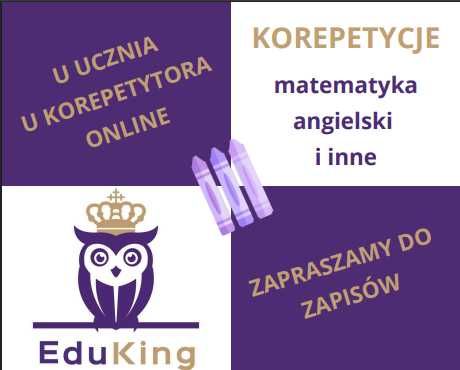 Korepetycje ONLINE i Z DOJAZDEM- matematyka, angielski i inne