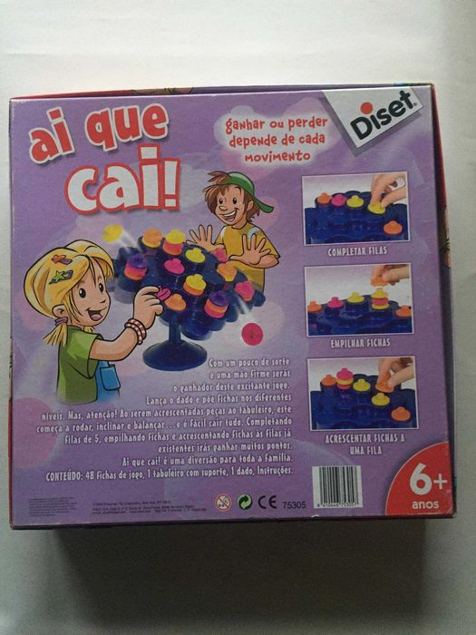 Jogo para crianças – Aí que cai - usado