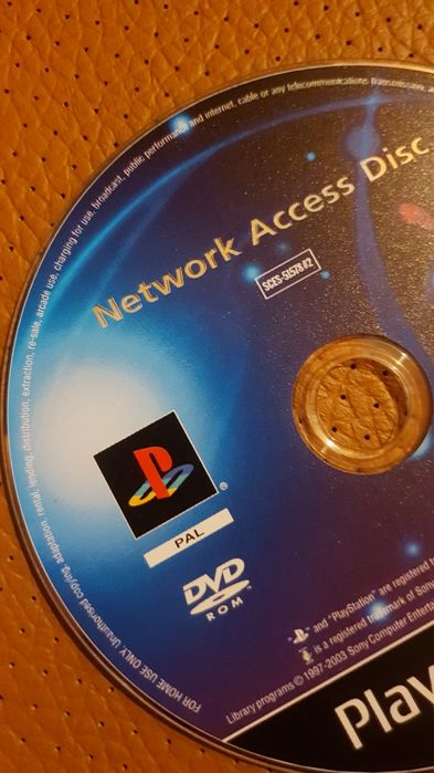 Network Acess Disc Playstation 2 PAL ps2 consola (completo) SCES 51578