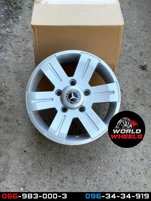 Посилені диски R15 5x130 Mercedes Sprinter Volkswagen LT