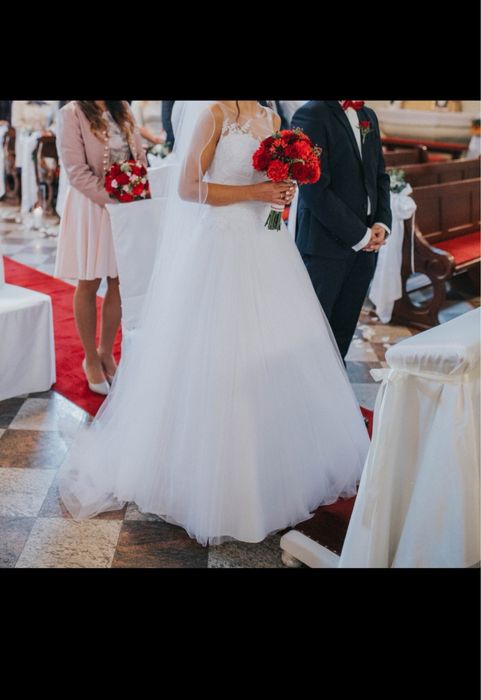 Suknia ślubna princessa