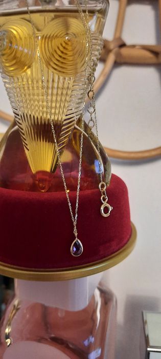 Prześliczna celebrytka pr585 z ametystem