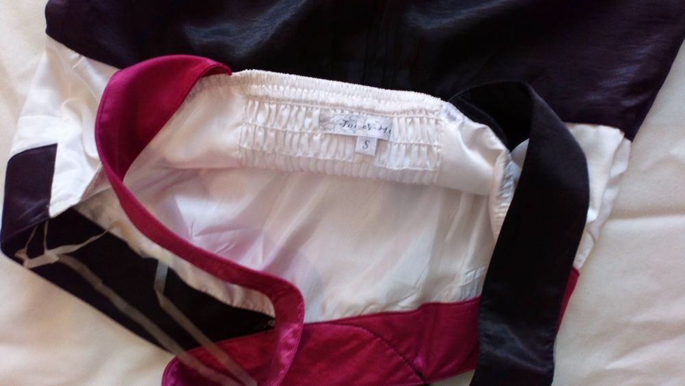 casaco vestido e gabardine