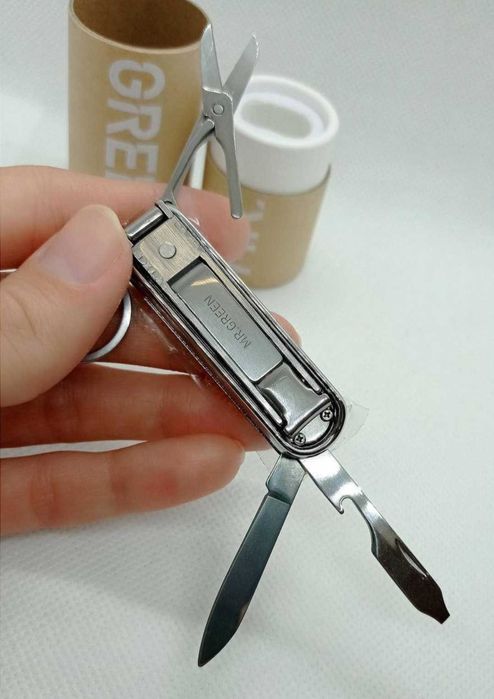 Многофункциональные кусачки для ногтей. Клиппер (книпсер)  Mr.Green.