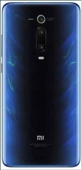 Obudowa Tylna Klapka Plecki Xiaomi Mi9T Pro Biała Niebieska
