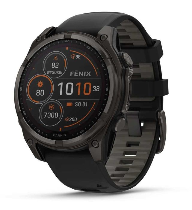 Fenix 8–47 mm, Solar, Sapphire - НОВИЙ, Європа -  гарантія 2 роки