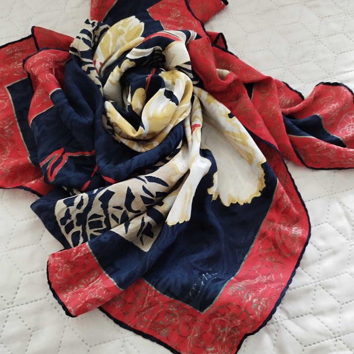 Lanvin шовкова хустка з квітами