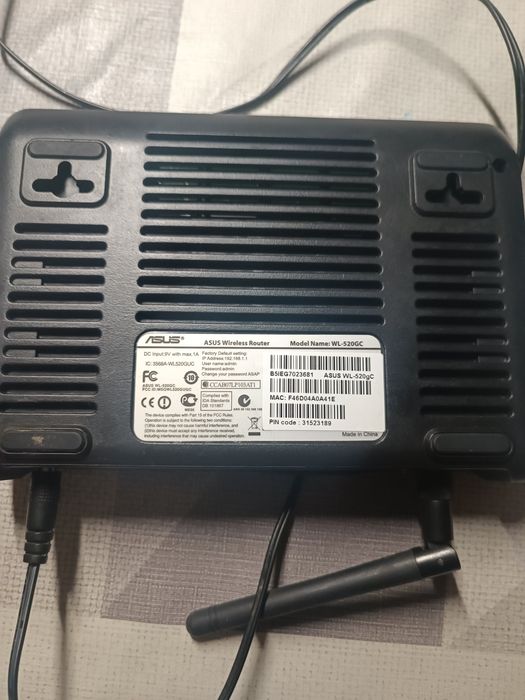 Маршрутизатор-Роутер Asus WL-520GC