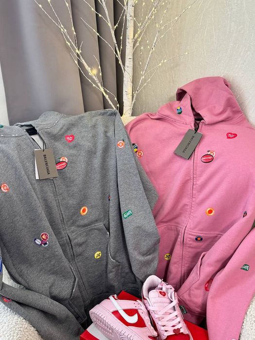 Худи Balenciaga , зипка, толстовка