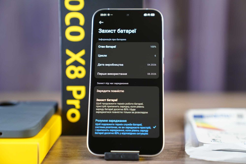 Смартфон POCO X8 Pro 8/256 White 1 шт. USED!