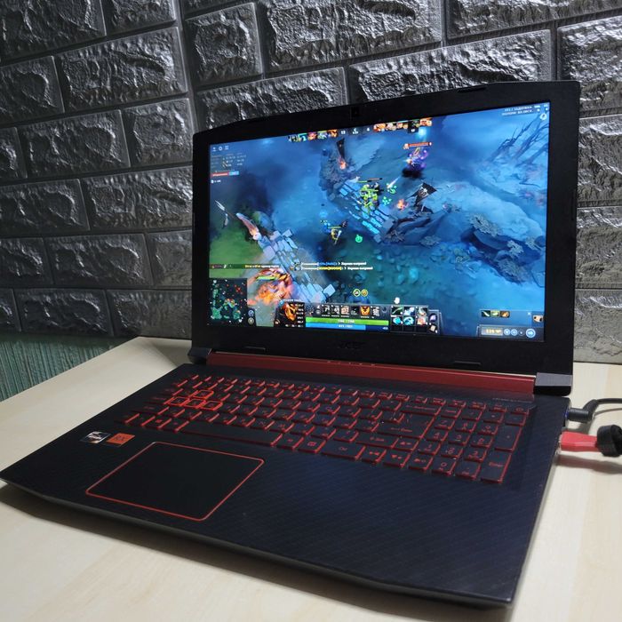 Асеr nitro 5 Ryzen 5 gtx 1650ti 4g 144гц ram 16 ssd 512 бат 92% 4-5ч