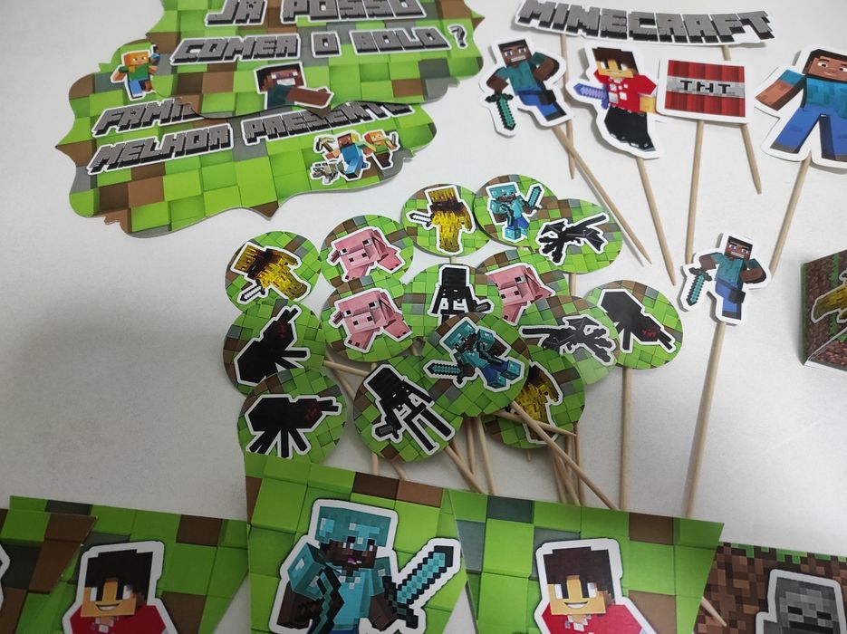 Festa Aniversário Minecraft