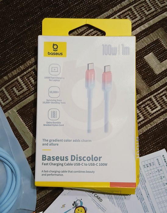 Кабель для зарядки Baseus 100w / 1м