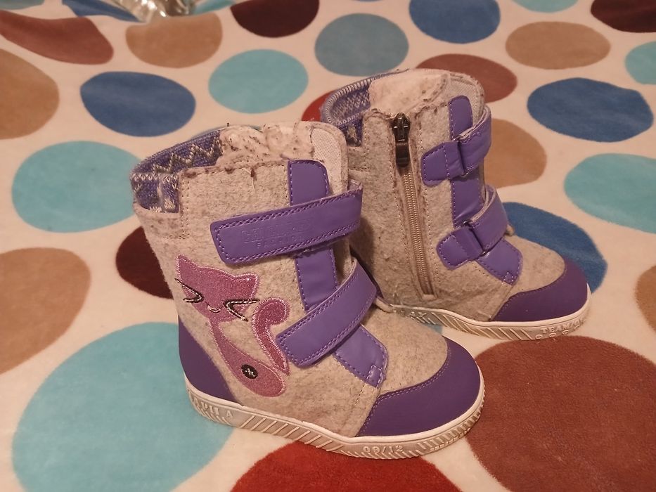 Валянки зимові для дівчинки  Котофей 28 розмір