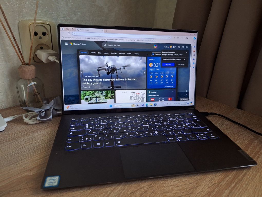 Ультрабук 14" Lenovo Yoga S940-14IWL Intel Core i7-8565U RAM 16GB SSD ...