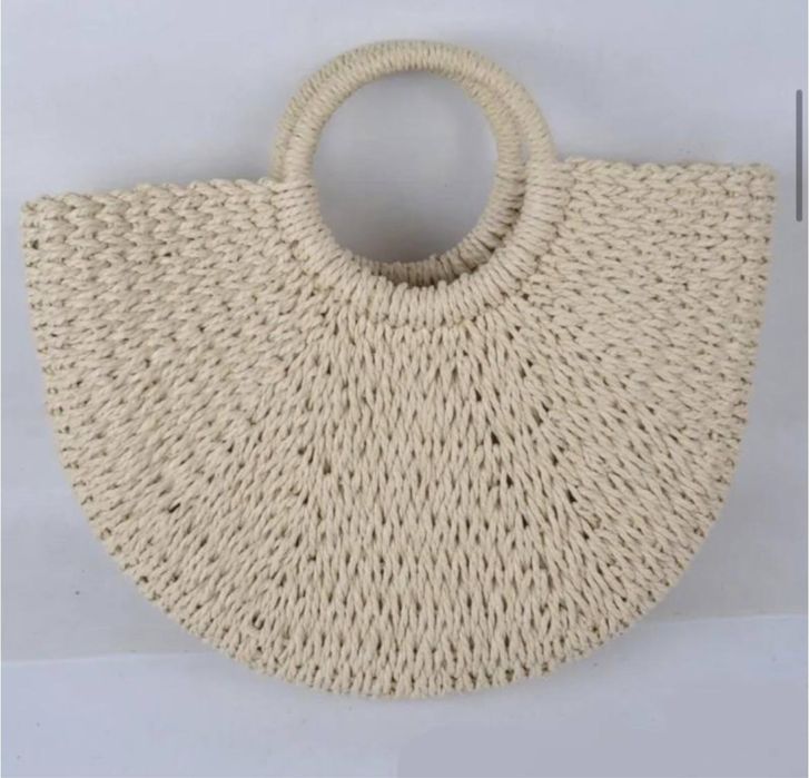 Соломеная сумочка
