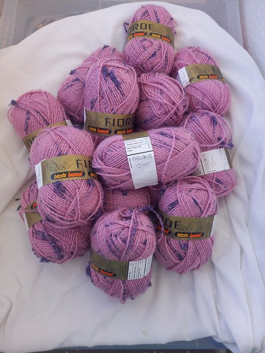Novelos para tricot ou crochet