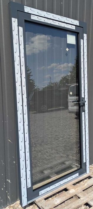 Drzwi Aluminiowe 1100x2100 Ciepłe